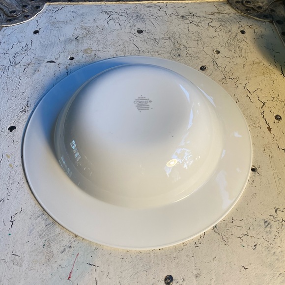 1 Corelle Rimmed Just White 1 Qt Serving Bowl - Picture 8 of 11